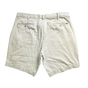 Polo Ralph Lauren Shorts Mens 38 Khaki Classic Fit Chino Beige Flat Front Casual